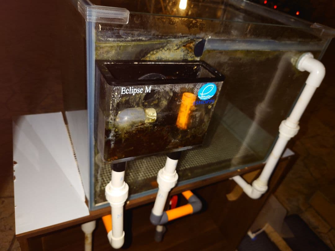 オーバーフロー水槽セット クーラー LED ポンプ ヒーター