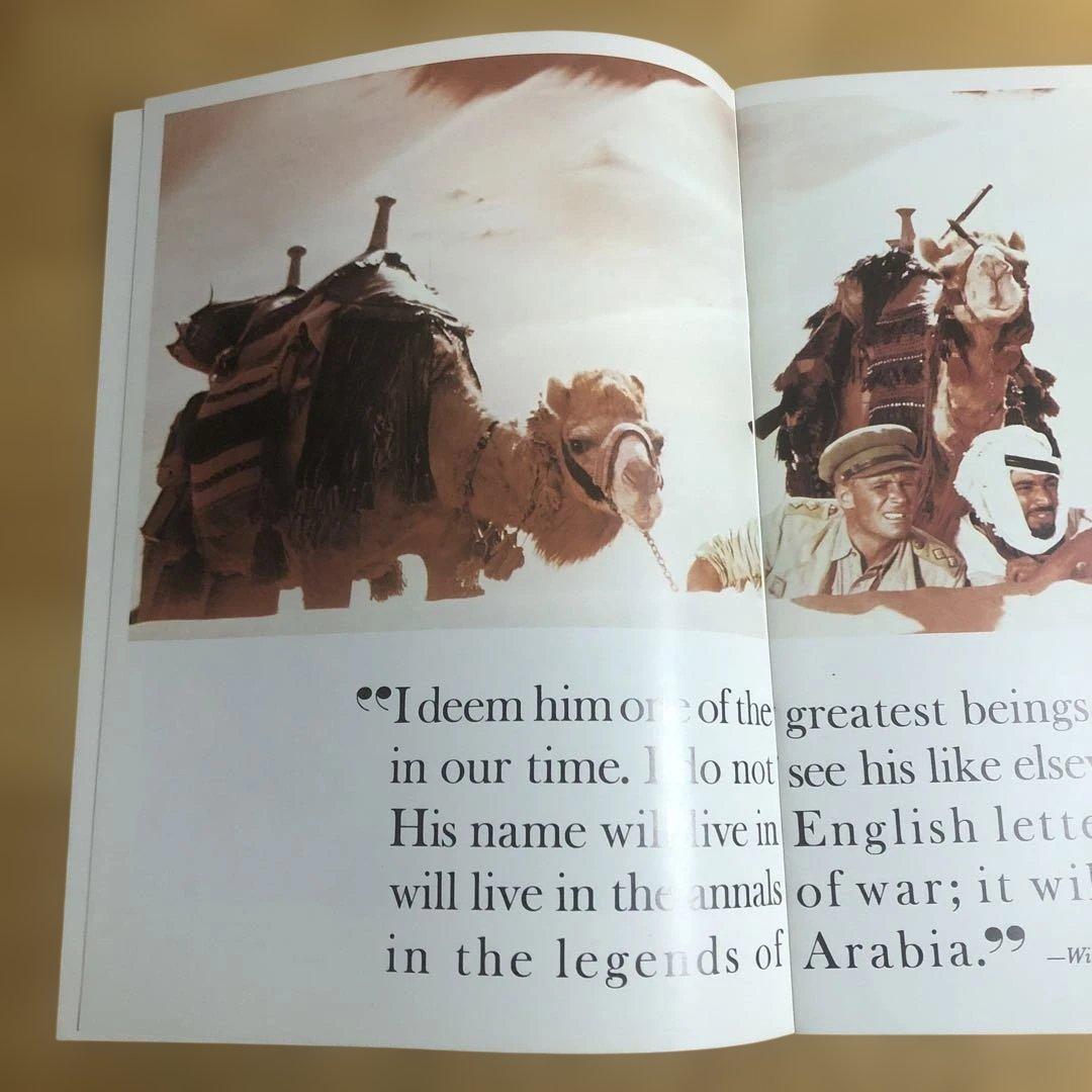 映画パンフレット 「アラビアのロレンス」 チケット半券・チラシ付き