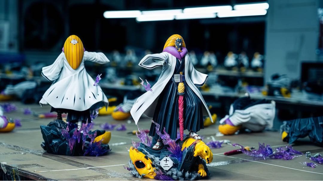 ブリーチ　十二番隊隊長　涅マユリ　ガレージキッド　フィギュア