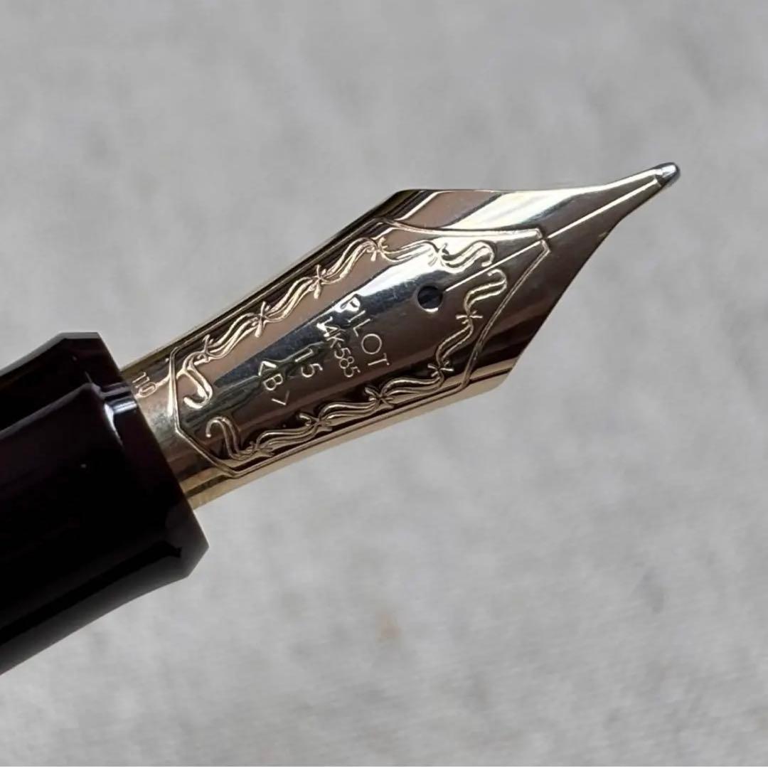 PILOT パイロットCUSTOM カスタム 823 14K 585 B太字 - メルカリ