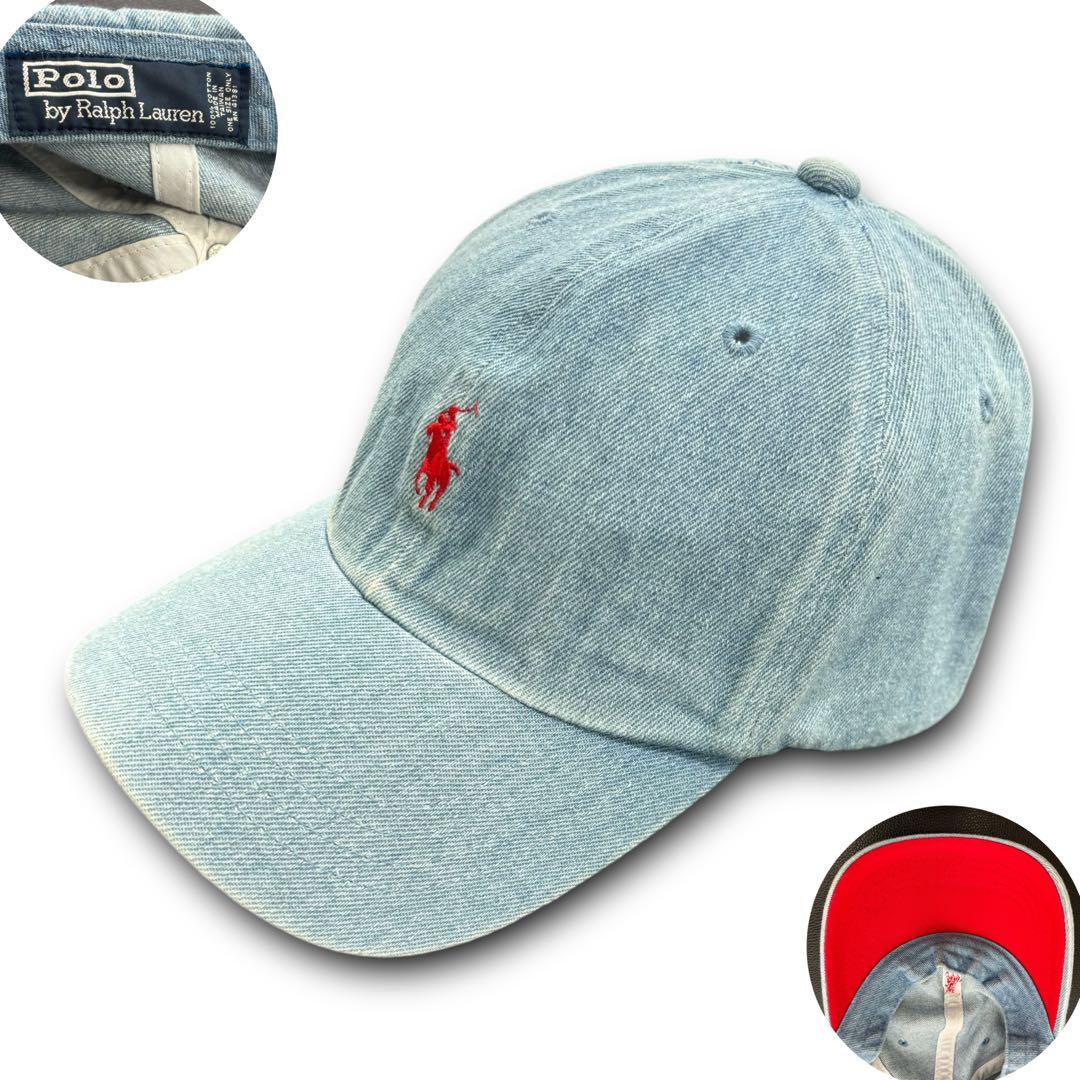 90s Polo by Ralph Lauren キャップ デニム