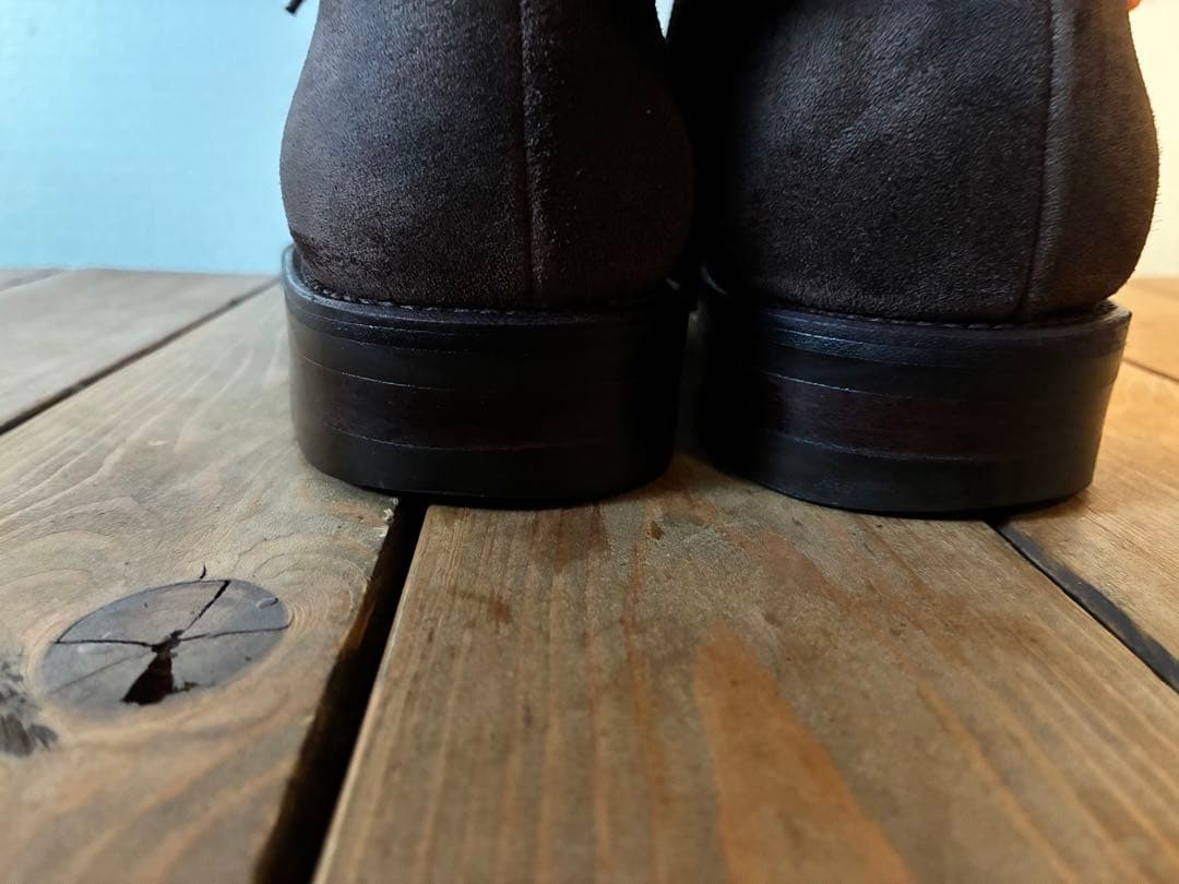 カルミナ　スエードプレーントゥ　5.5表記