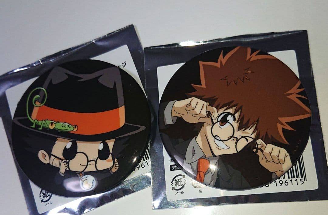 家庭教師ヒットマンREBORN! リボーン ツナ 沢田綱吉 ココアニ 缶バッジ