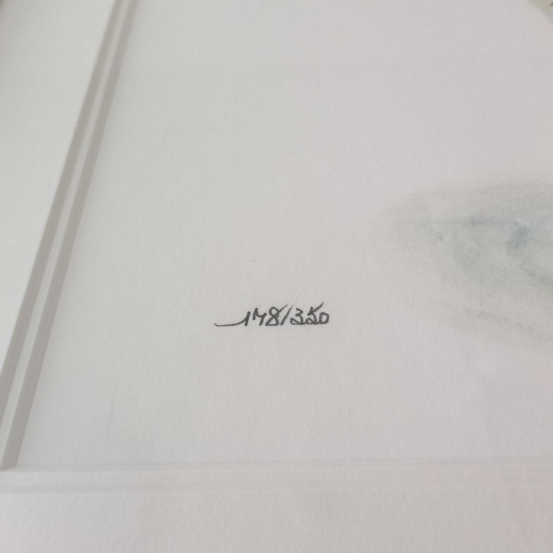 橋本 不二子 額付き 限定版画 サイン・エディション有り 作品証明書付き