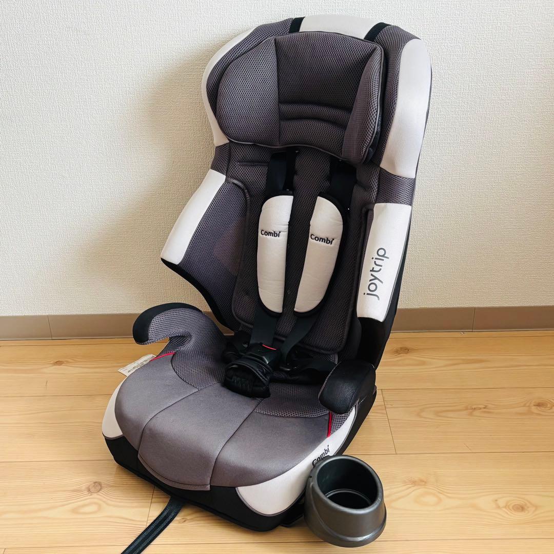 【超美品】コンビ ジョイトリップエアスルーエアー GCジュニアシート グレー Combi コンビ ジョイトリップ エアスルーGC ジュニアシート エアー
