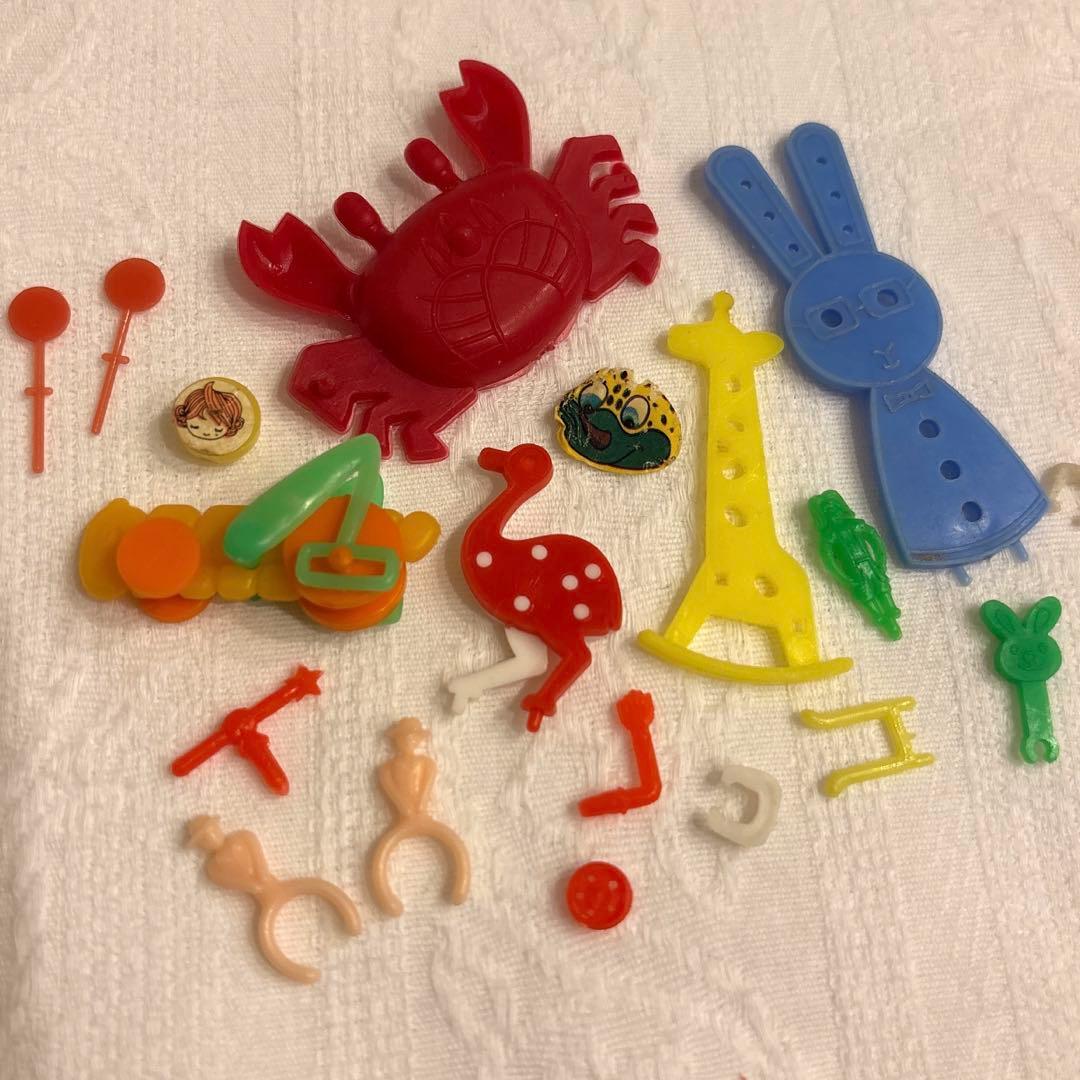 グリコ おまけ など パーツセット 昭和レトロ まとめ - メルカリ