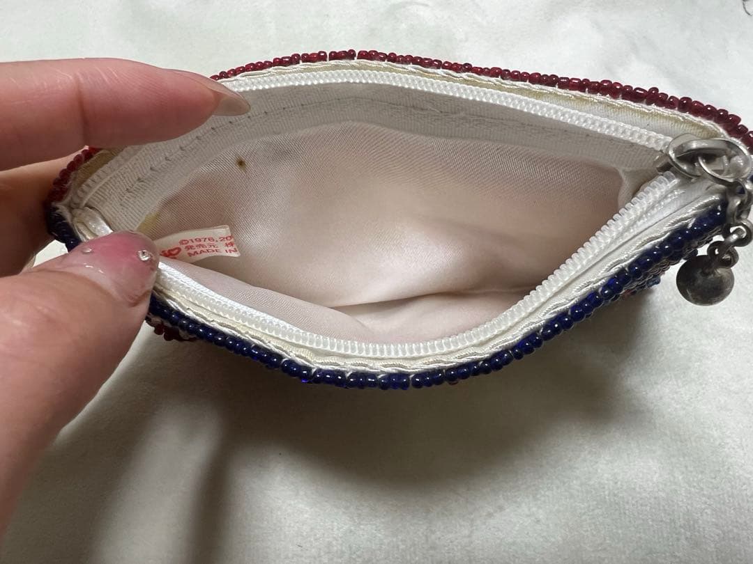 超レア☆ハローキティ ユニオンジャック ビーズ小物入れ