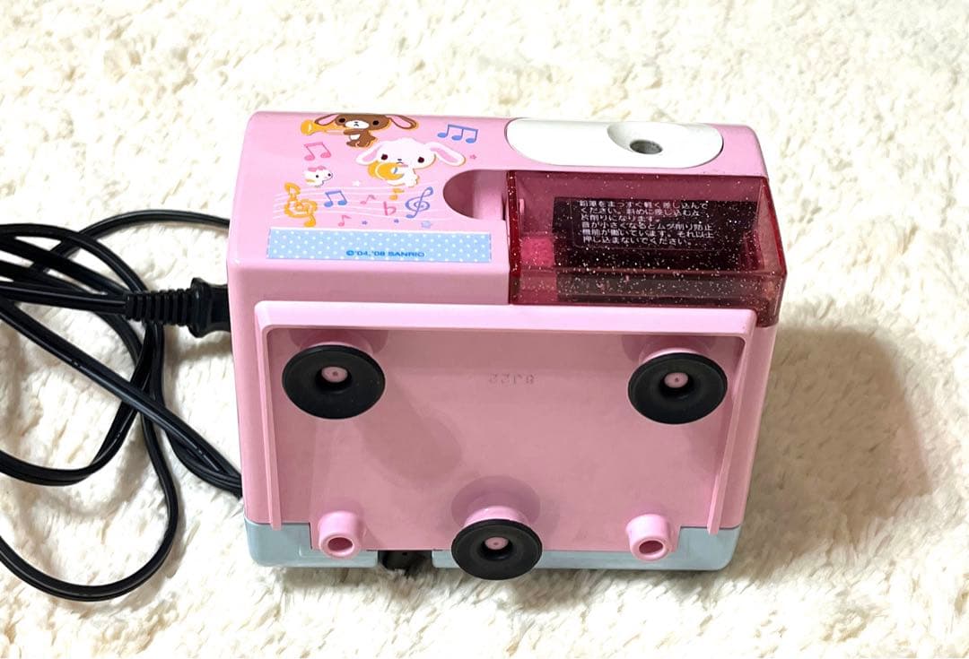 平成レトロ シュガーバニーズ 電動鉛筆削り レア - メルカリ