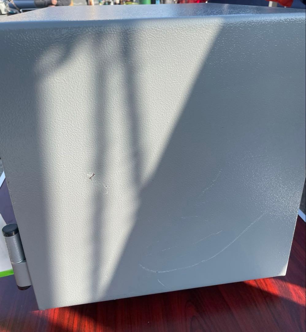 EIKOエーコー耐火金庫21.6Lシリンダー錠 指紋認証ダブルロックES-9FN