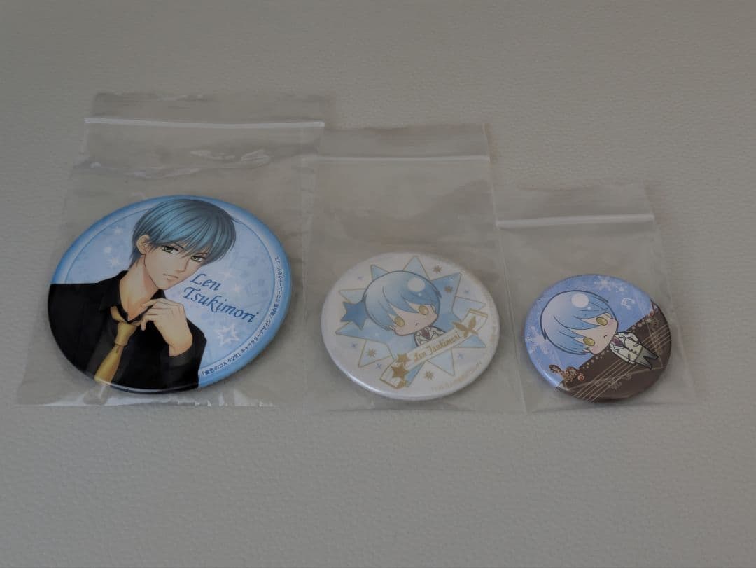 金色のコルダ　月森蓮　缶バッジ　3個セット