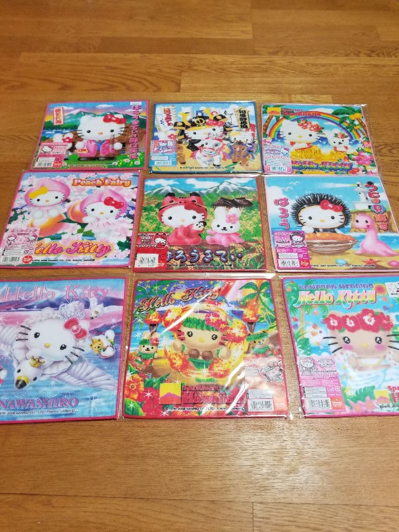 ハローキティ　福島限定　地域限定　地方限定　　プチタオル　30枚セット