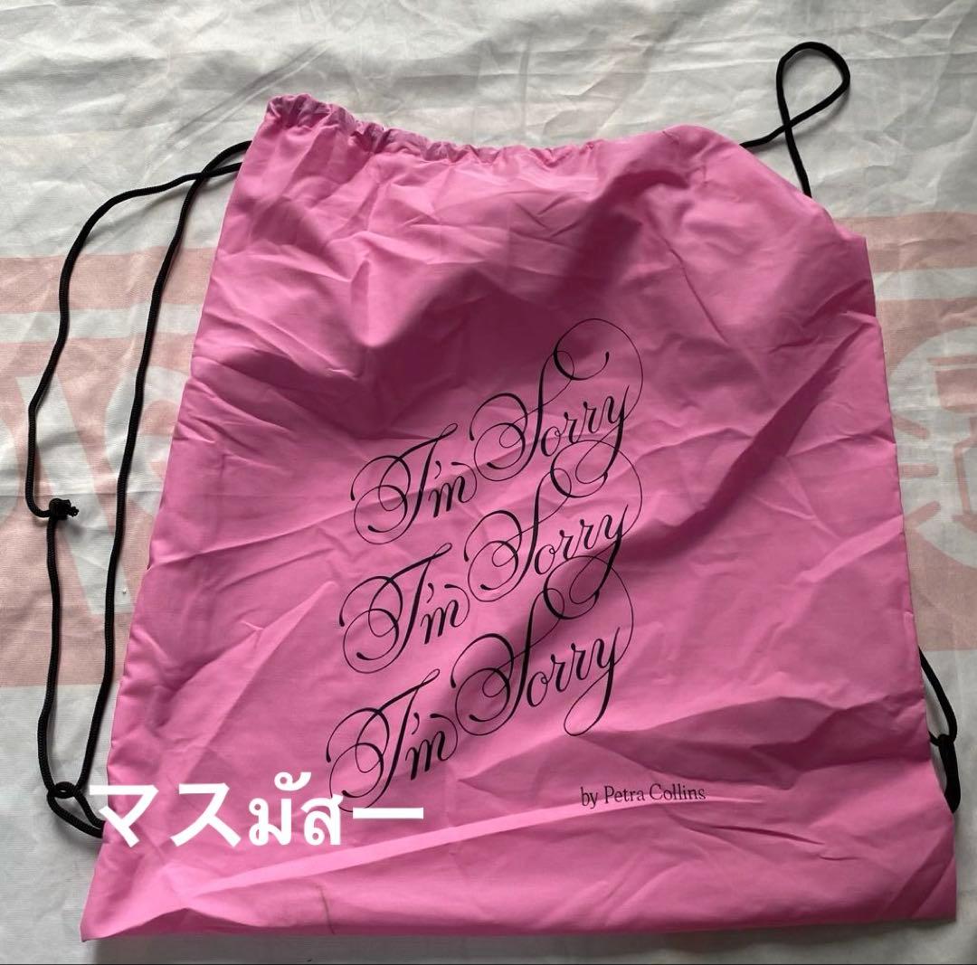 I’M SORRY BY PETRA COLLIN 顔プリント　ショルダーバッグ
