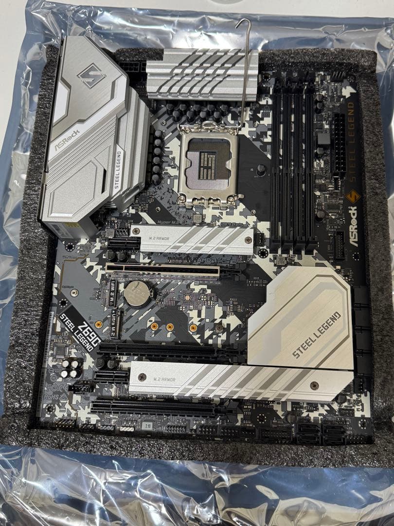ASRock Steel Legend Z690 マザーボード DDR4 Z690 Steel Legend | ASRock(アスロック) LGA 1700 Intel Z690 ATX