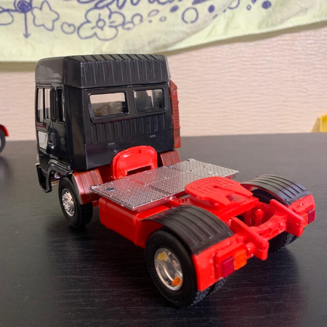 テラビィ　プロフィア　セルフローダー　木材運搬車 デコトラプラモデル