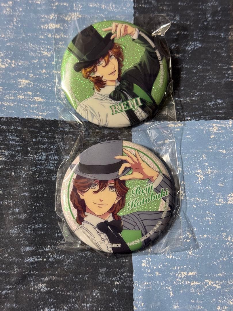 うたプリ 嶺二 タブナイ ガチャガチャ 缶バッジ - メルカリ