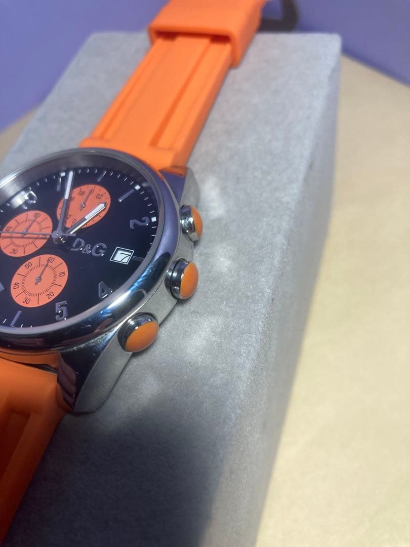 D&G サンドパイパーTIME WATCH Sandpiperクロノグラフ