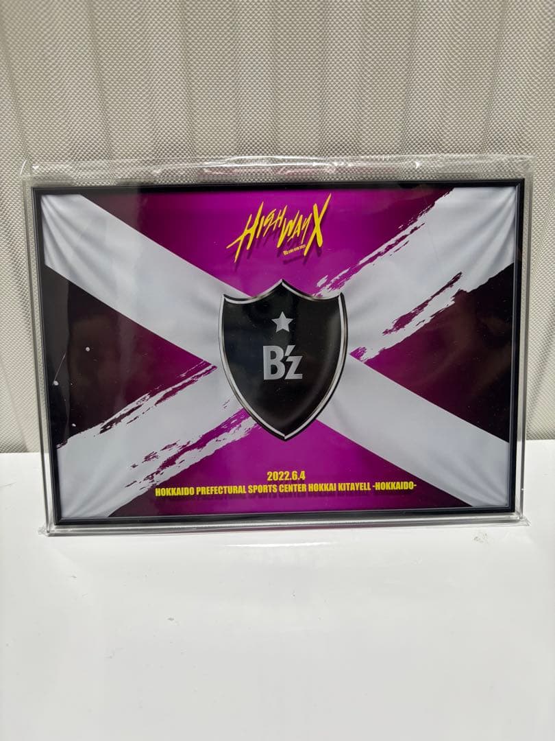 B'z Highway X 楽屋プレート レプリカアクリルスタンド稲葉浩志
