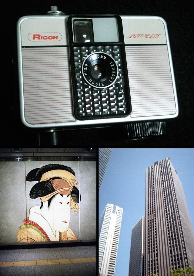 乃木坂46 五百城茉央 所有のカメラ リコー オートハーフ E autohalf