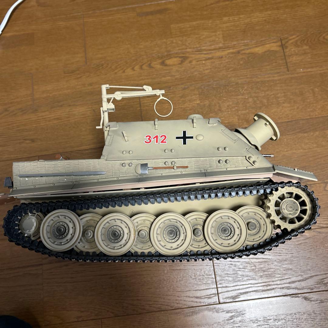 1/16 ラジコン戦車 ストームタイガー 砂色モデル