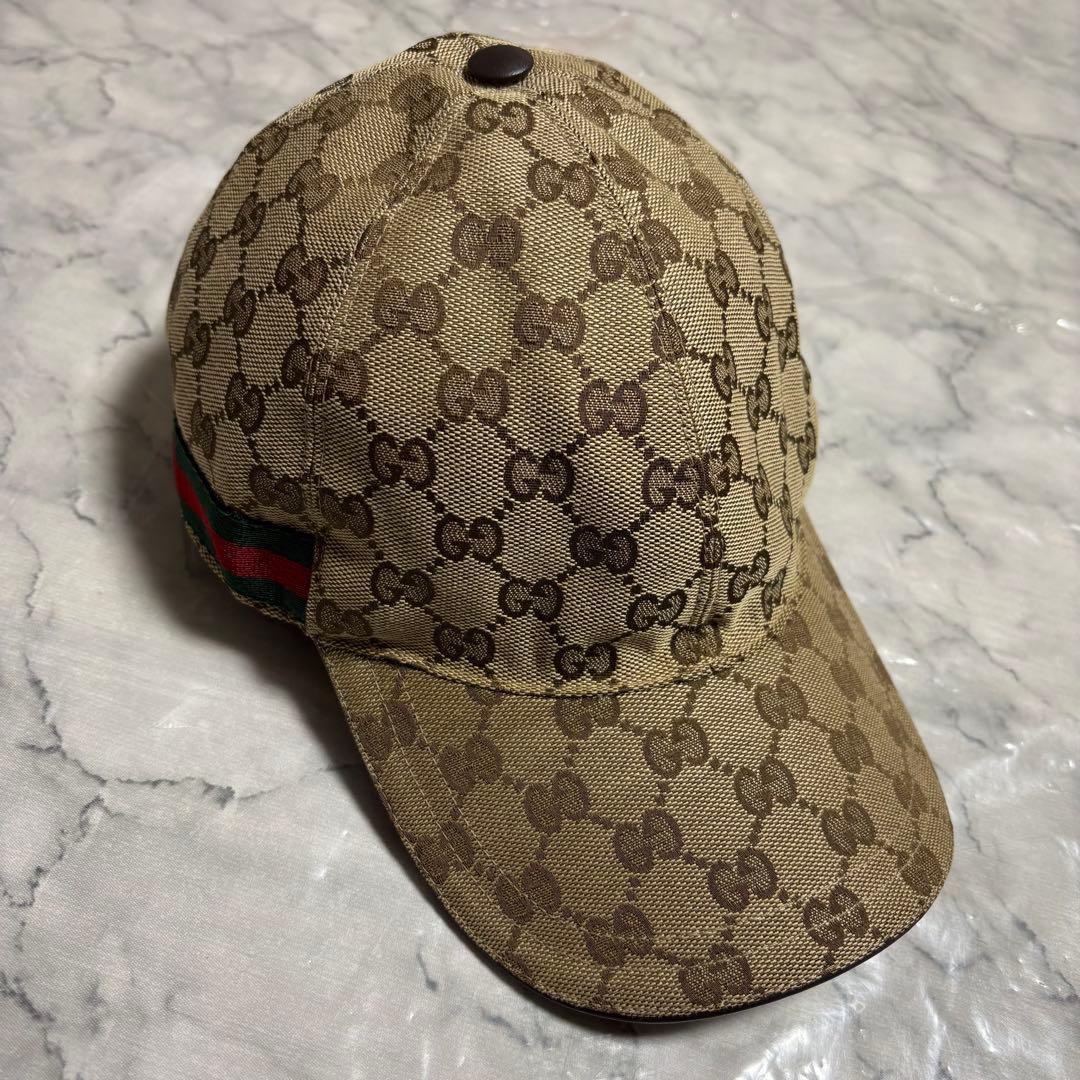 即日発送❣《お値下げ✧˖*》GUCCI ベースボールキャップ GGキャンバス