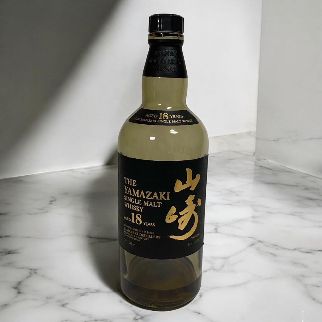 Yamazaki 18 Years Single Malt Whisky 空瓶