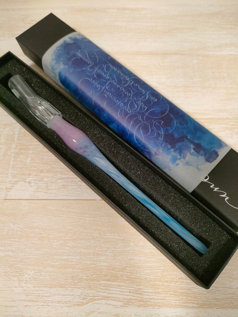 aun ガラスペン オーヴェルシーの運河　FM