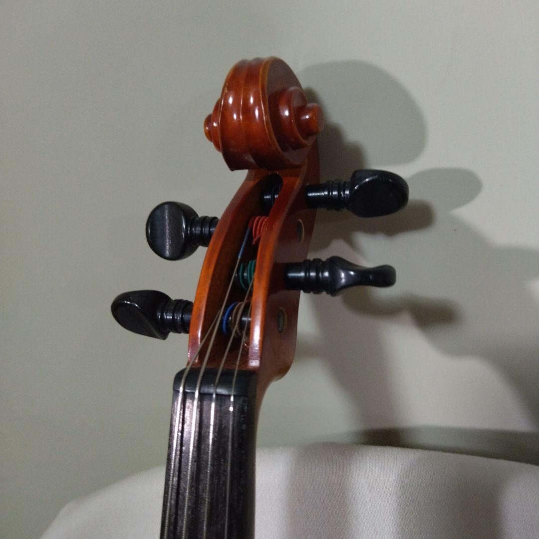 ♥5才前後の子供用スズキバイオリン1/8♥品番200弓ケ―スKUNの肩当て松脂付