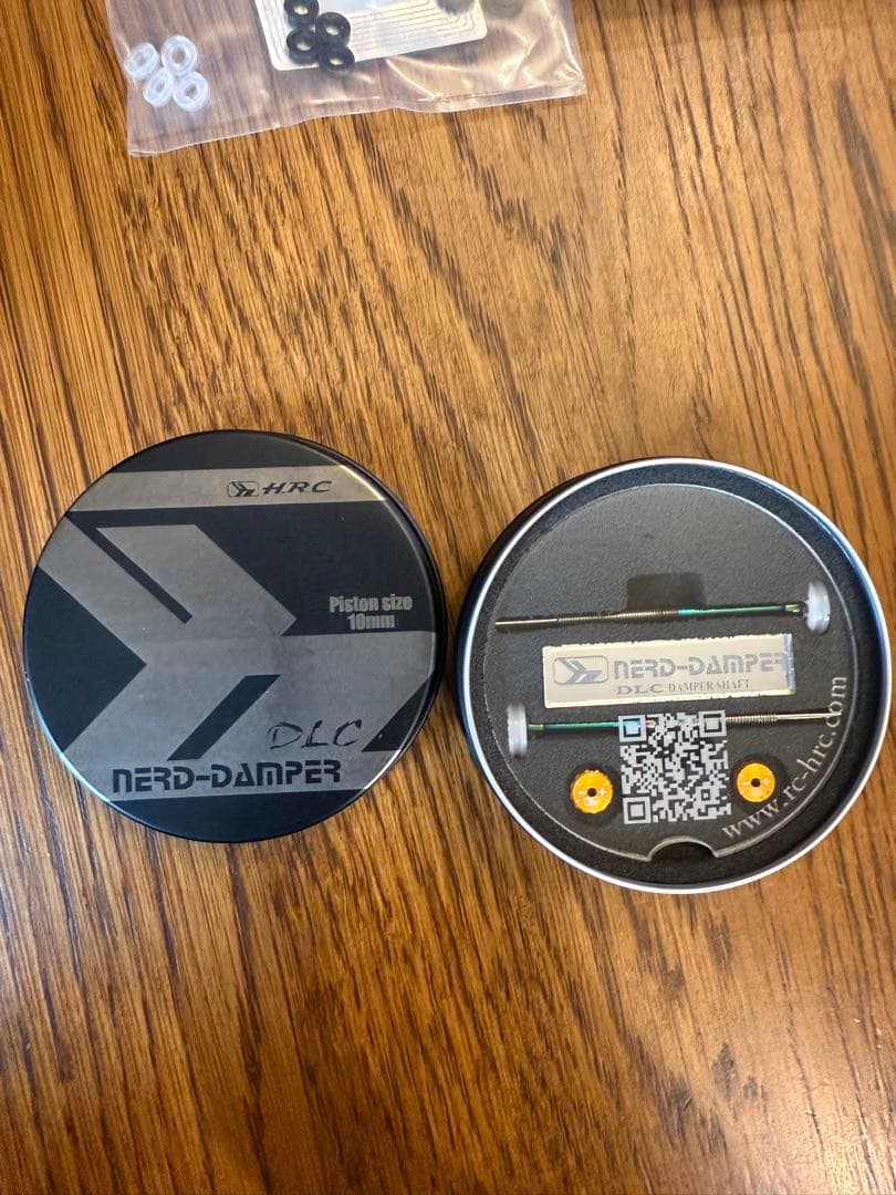 HRC Nerd Damper DLC タミヤ TRF RDX nerdダンパー取り付け（F