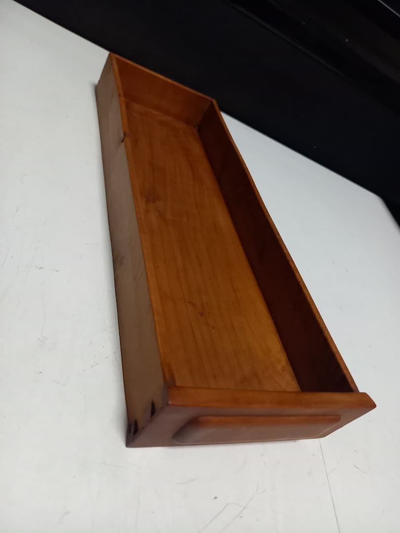 希少 明治期 指物細工 黒檀 良杢 隠し箱 からくり 飾り棚 - メルカリ