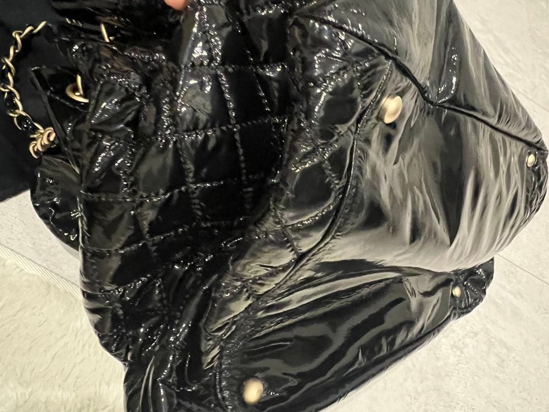 【美品】CHANEL シャネル　ブラック ハンドバッグ