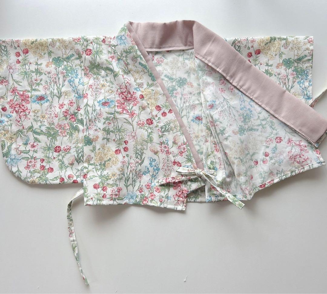 《60-100ワンサイズ》ベビー袴　ベビー着物　お食い初め 初節句❁⃘*.゜