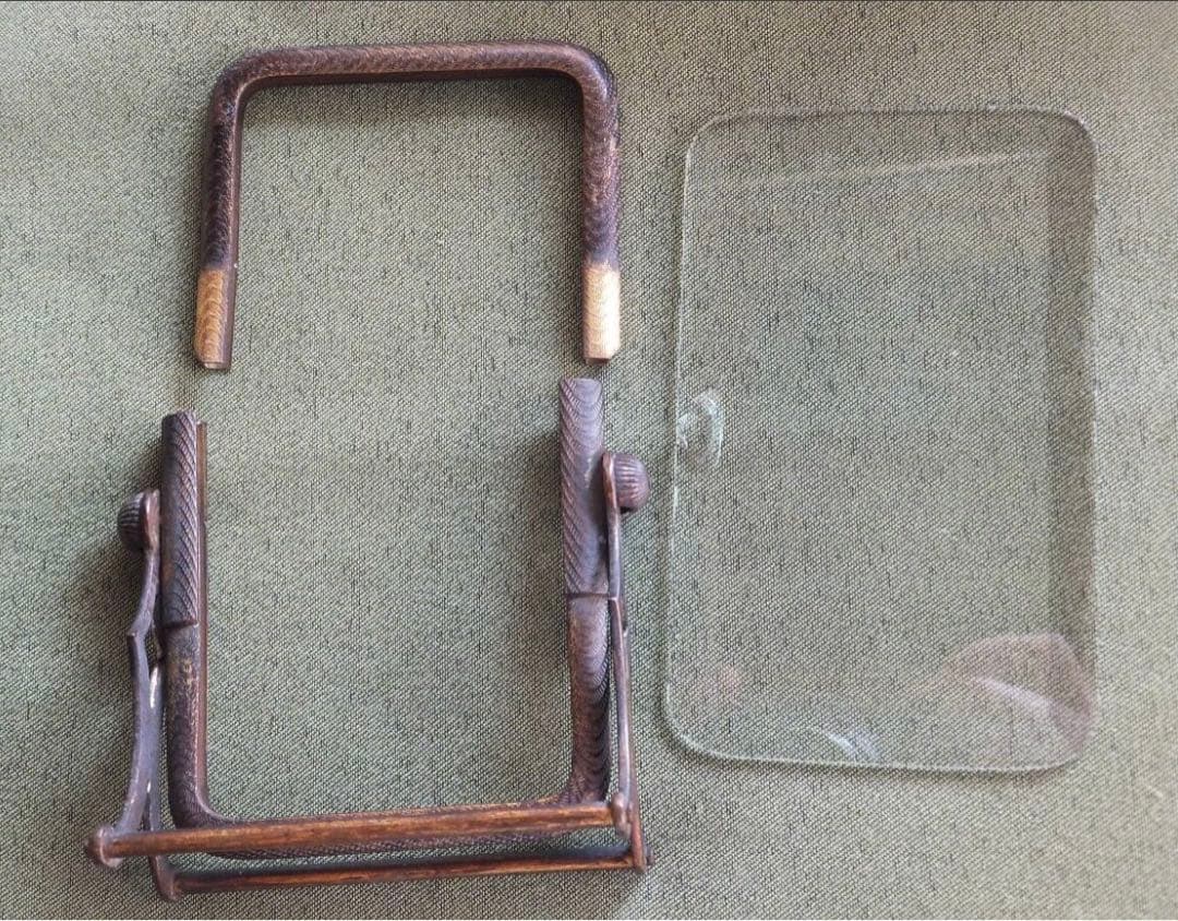 1900年代初頭 フランス製 アンティーク 回転式フォトフレーム＋