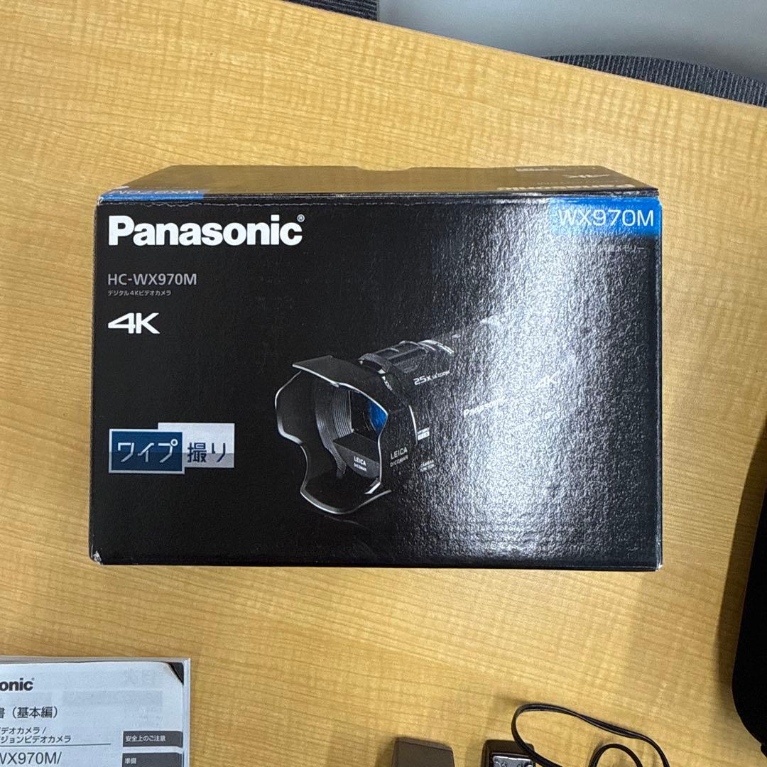 パナソニック　HC-WX970Ｍ　4K ビデオカメラ