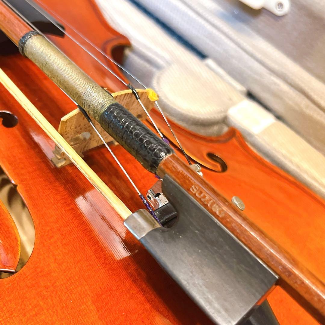 【極美品】SUZUKI NO.540 4/4 バイオリン　1973年　スズキ虎杢