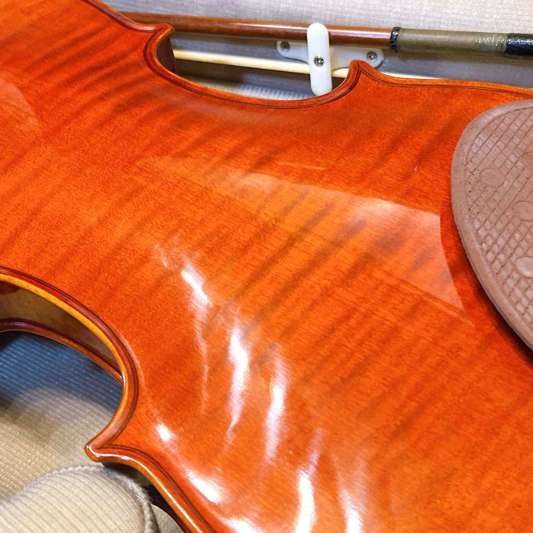 【極美品】SUZUKI NO.540 4/4 バイオリン　1973年　スズキ虎杢