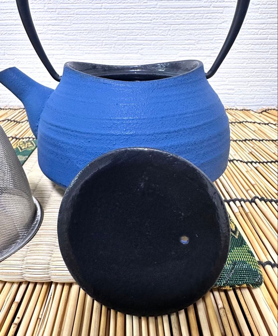 壱鋳堂造 中村義隆デザイン ティーポット 刷毛目0.4リットル