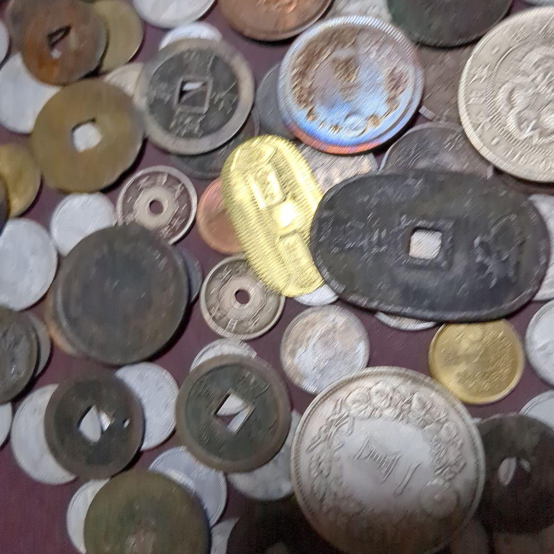 日本の古銭と現代硬貨のコレクション　1.15a