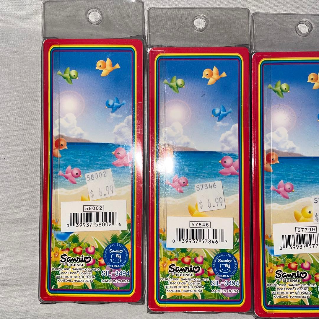 キティ　ハワイ　根付　パイナップル　プルメリア　ココナッツ　アロハ