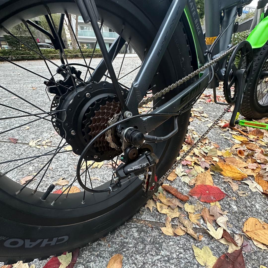 ShengmiloMX21電動アシスト MATE.仕様バッテリー新品走行257k