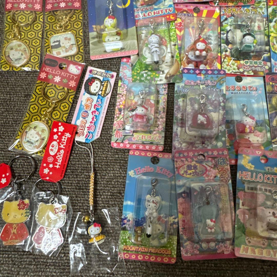 ハローキティ ストラップ キーホルダー 根付け グッズ 36個 まとめ