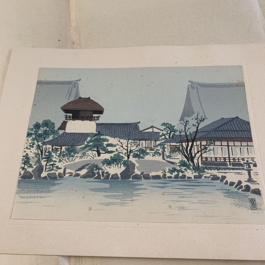 西本願寺絵師徳力冨吉郎氏三面