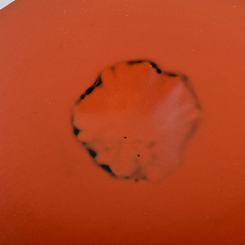 茶道具　根来塗　竹禪作　竹香合　共布共箱　Z　8906