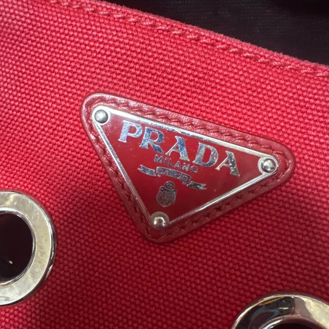 希少　プラダ　PRADA カナパ　トートバッグ　2way バッグ