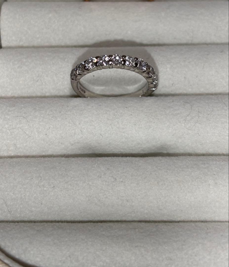 mamanです☆pt900天然ダイヤモンドエタニティリング1.00ct