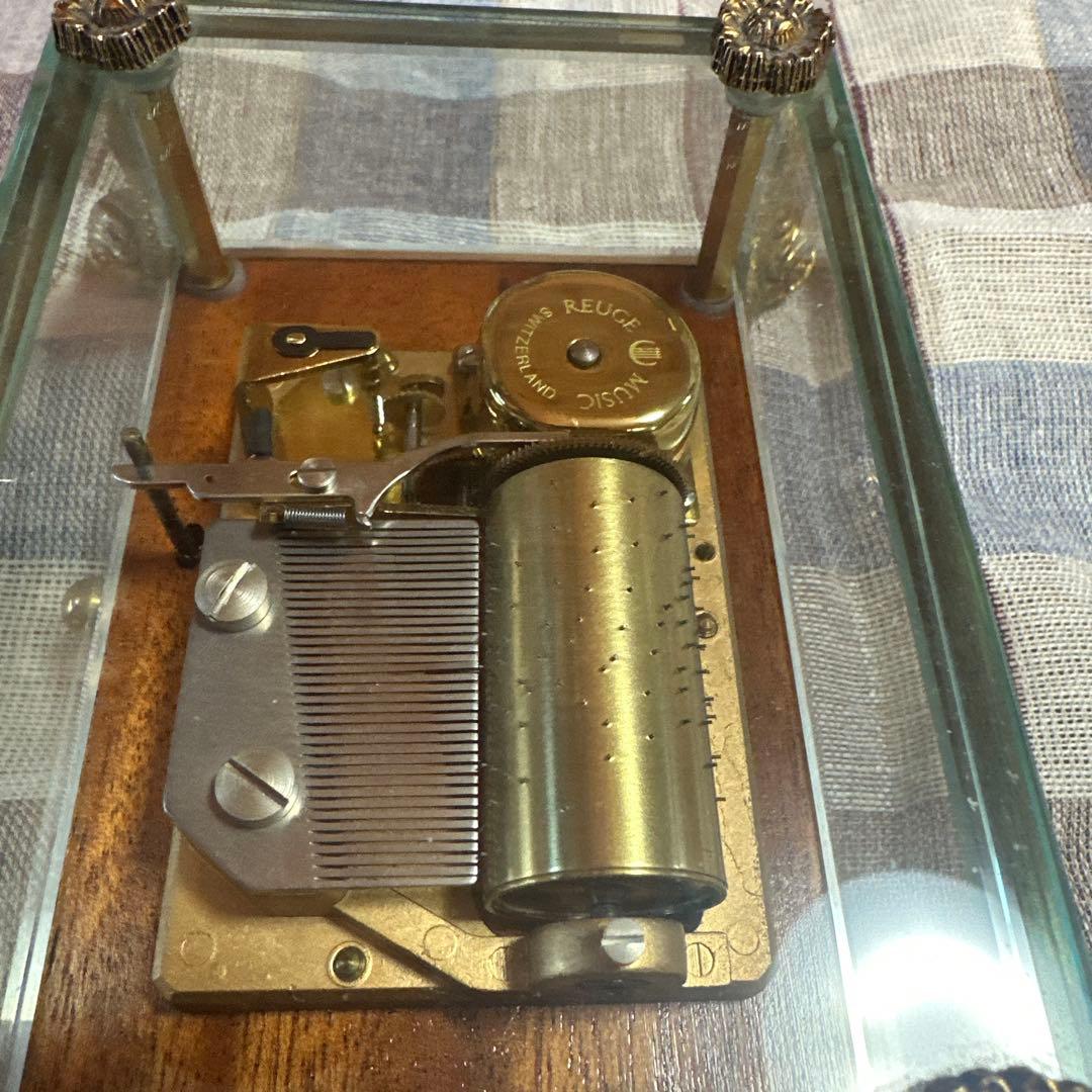 希少【リュージュ 】カノン♡オルゴール36弁REUGE ドルフィン　レバー難