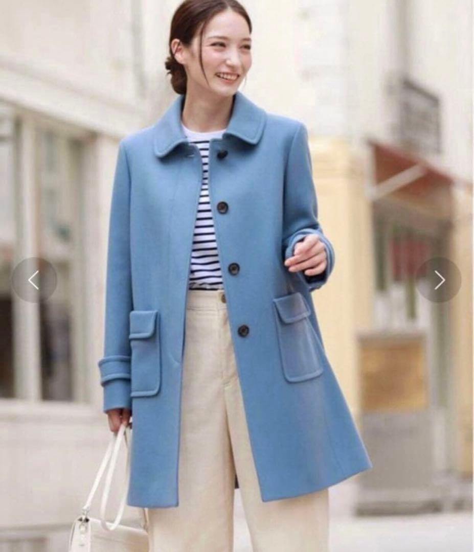 ✨極美品 ENFOLD エンフォルド トップリバーチェスターコート グレー