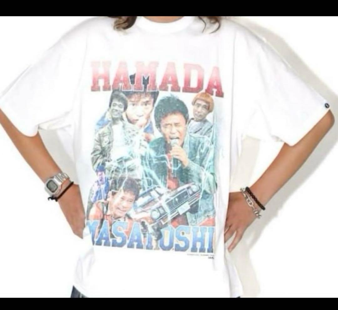 新品SAPEur サプール ダウンタウン 浜田雅功　ごぶごぶ Tシャツ 白 L