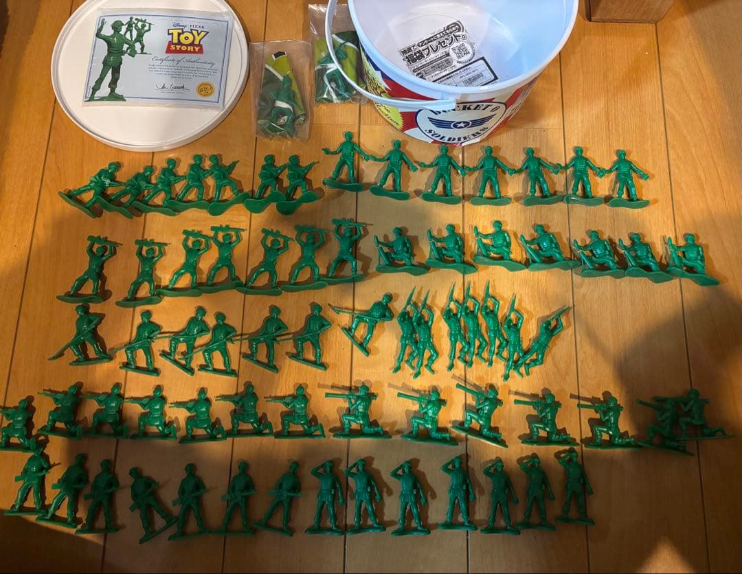トイストーリーコレクション バケットオブソルジャーズ 軍曹 グリーン
