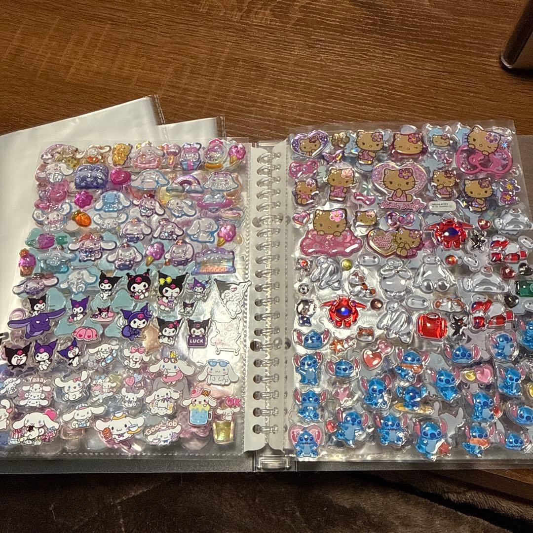 キャラクターシールセット 大量 A5サイズ