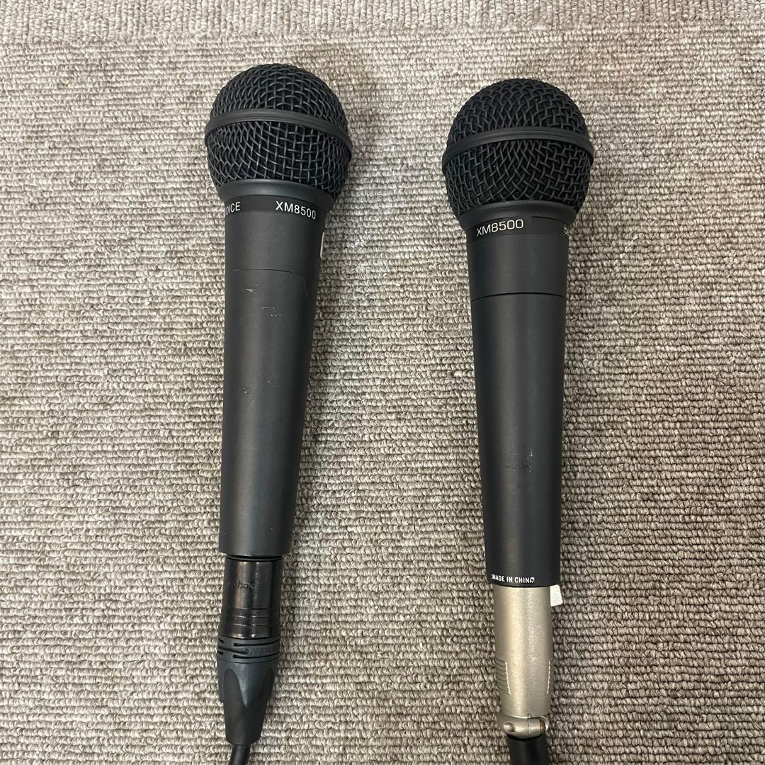 XM8500 2本/マイクスタンド/オーディオ インターフェイス フルセット
